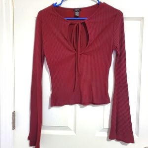 Rue21 Merlot Top🍷